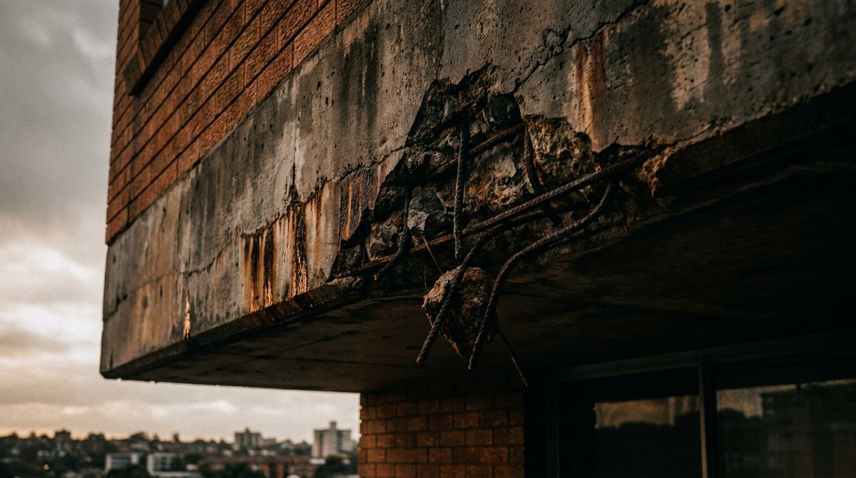 Concrete cancer in Sydney apartment buildings: what you're actually seeing