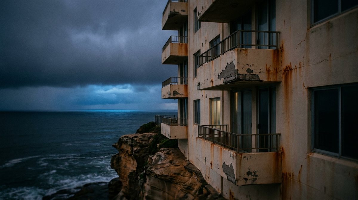 Eastern suburbs salt air corrosion in apartment blocks