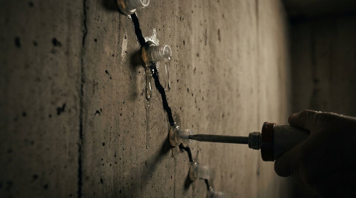 Epoxy versus polyurethane crack injection: the chemistry that decides