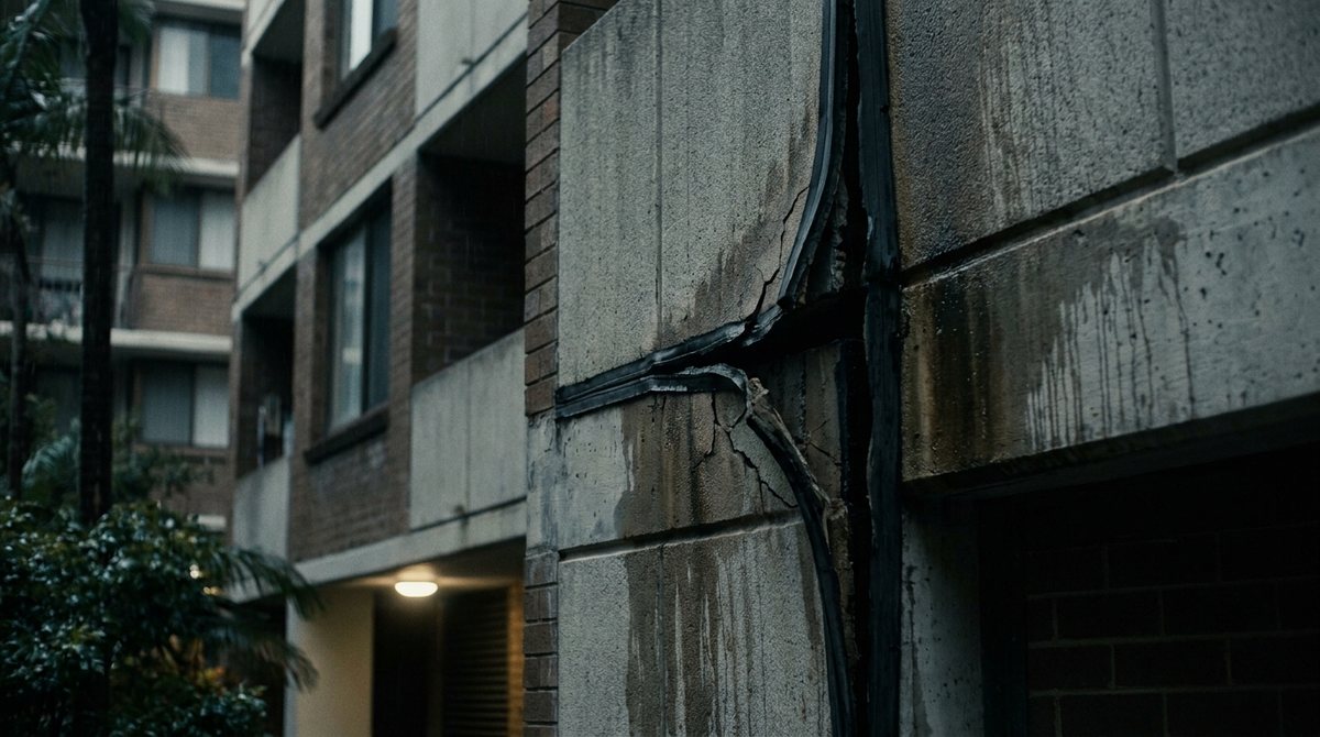 Expansion joint failures in mid-rise Sydney buildings