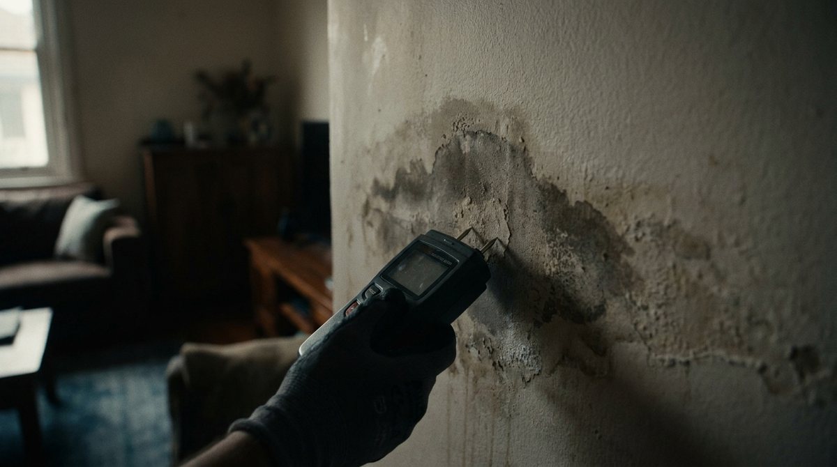 How moisture mapping locates the true leak source